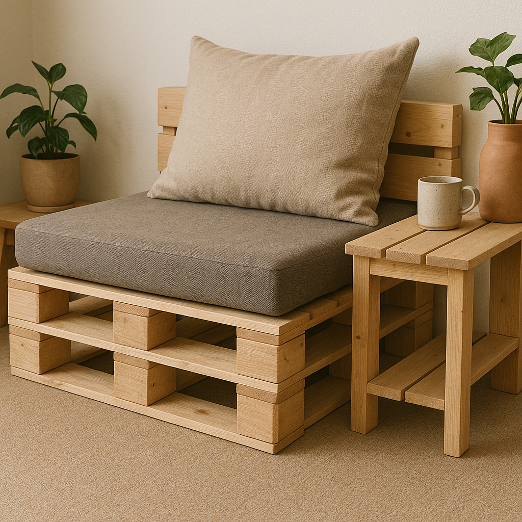 Creative pallet upcycling project